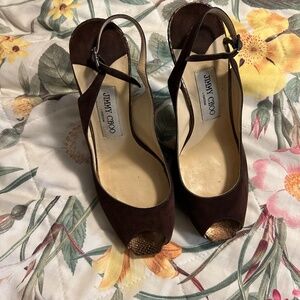Brown Jimmy Choo Heels Size 37